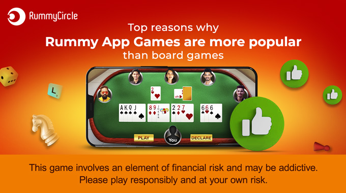 Top Reasons Why Rummy App Games Are More Popular Than Board Games